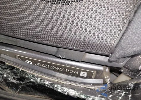 2019 Lexus Is 350 from USA, damaged, VIN JTHCZ1D2XK5016294